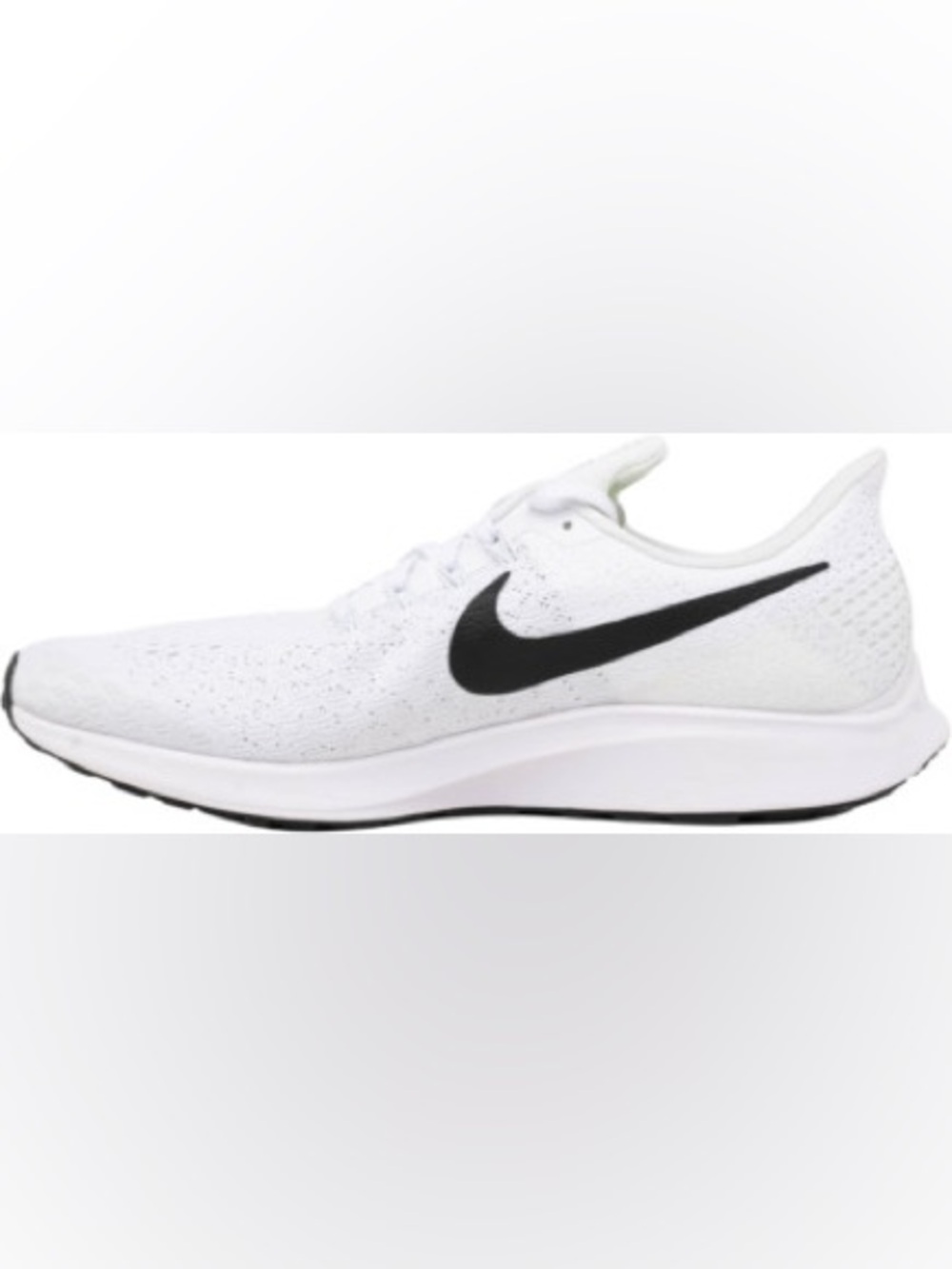 Nike Air Zoom Pegasus 35 Running Sneaker, White/Black